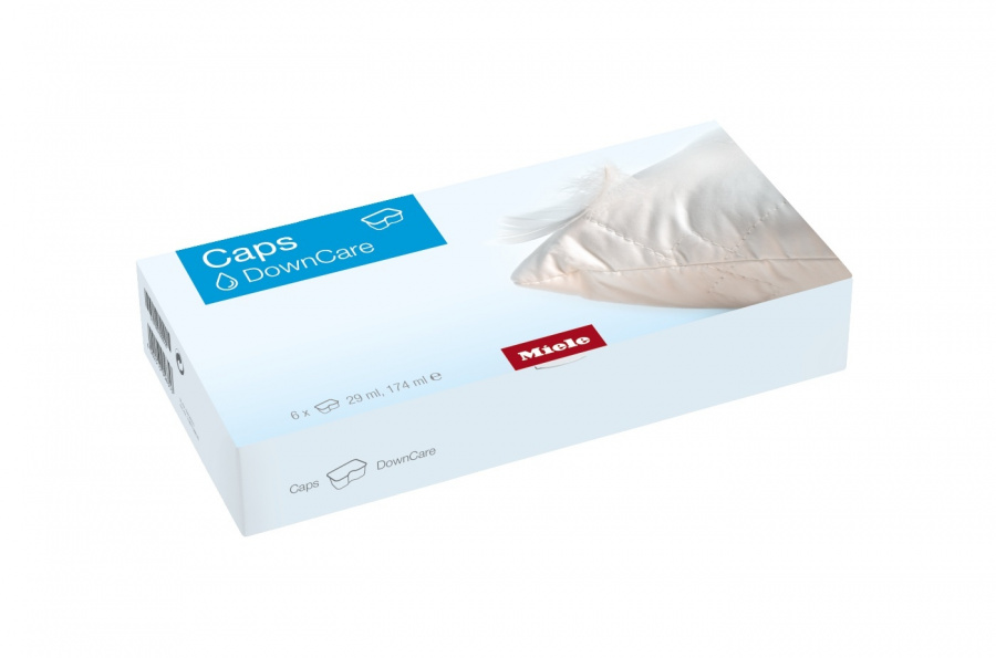Средство для стирки изделий из пуха DownCare Caps,6 шт. Miele купить в Курске | Всегда в наличии! | Артикул 10756350 | Официальный сайт