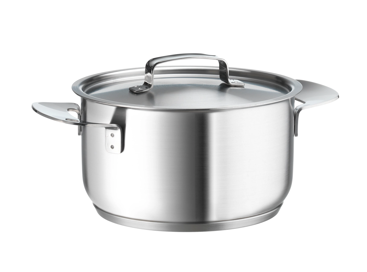 Кастрюля All Steel 24 см 6 л KMKT 2460-2 Miele купить в Курске | Всегда в наличии! | Артикул 11945230 | Официальный сайт