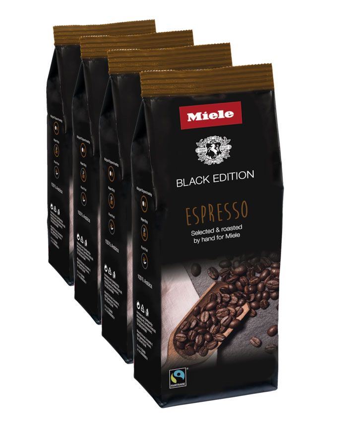 Кофе натуральный обжаренный в зернах Espresso 4x250 Miele купить в Курске | Всегда в наличии! | Артикул 12837500 | Официальный сайт